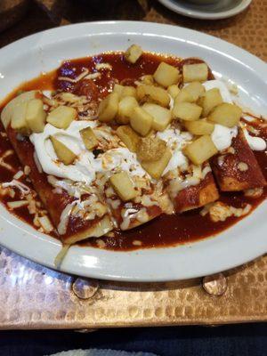 Enchiladas potosinas