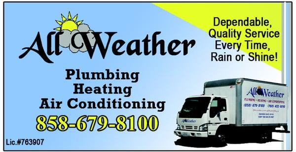 All Weather Plumbing Heating Air Conditioning