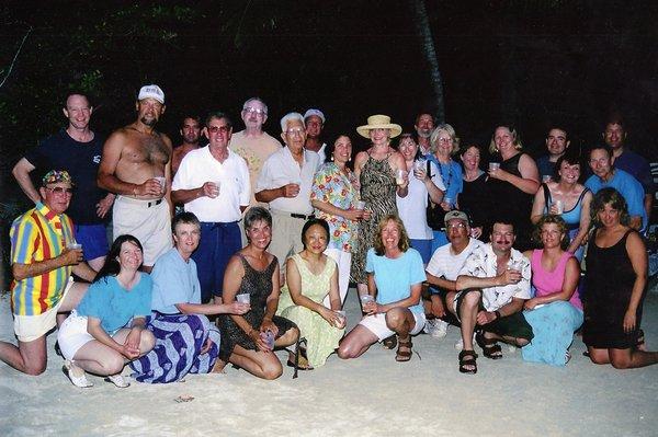 this photo Saint Vincent Flotilla
 on  Jack Sparrow island after fresh lobster dinner