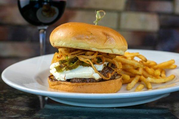 Jalapeño Popper Burger