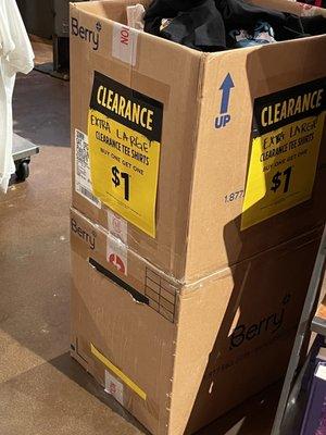 Clearance deals