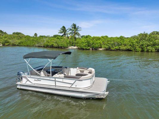 Pontoon Boat - Florida Boat Rentals, Vero Beach