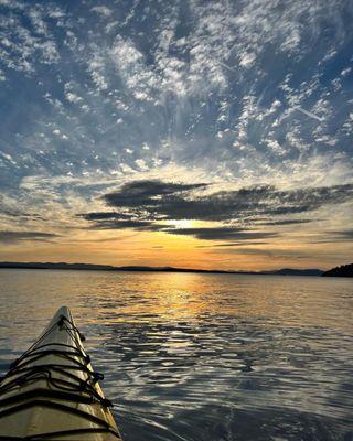 Sunset kayak tour with CSK on the west side of SJI