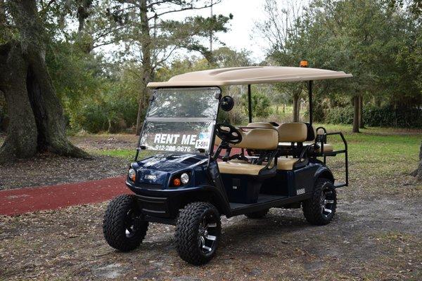 6 Passenger Lifted Cart