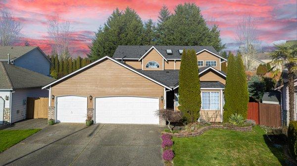 Skylight replacement, new gutters, and new roof! Lifetime Workmanship and Material Warranty.