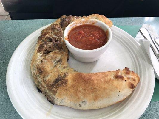 Philly cheese steak stromboli