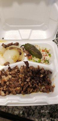 Carne Asada plate