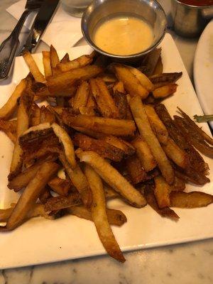 Perfect crisp fries with honey mustard instead of ketchup.