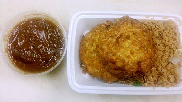 Shrimp egg foo yan