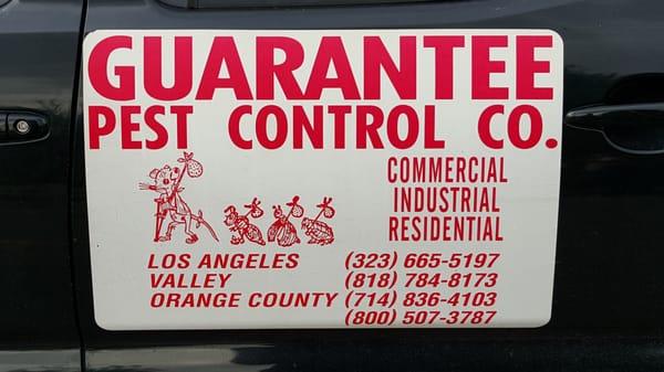 For commercial, industrial, or residential needs, give them a call. Die little buggers!