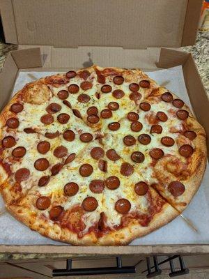 Pepperoni pizza