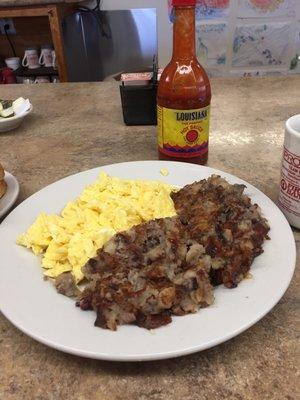 Roast beef hash