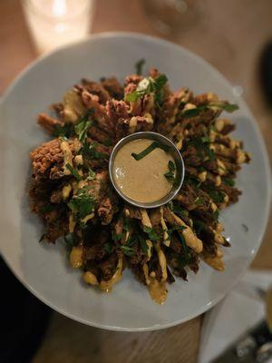 Blooming onion absolutely delicious