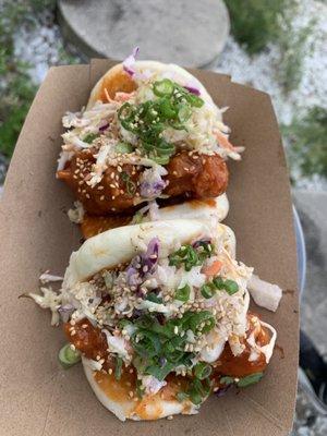 Korean Fried Chicken Bao