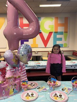 Birthday Party at Chuck E. Cheese