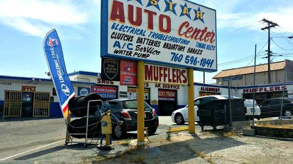 5 Star Auto Repair Center conveniently located on the corner of Mojave & 7th Street