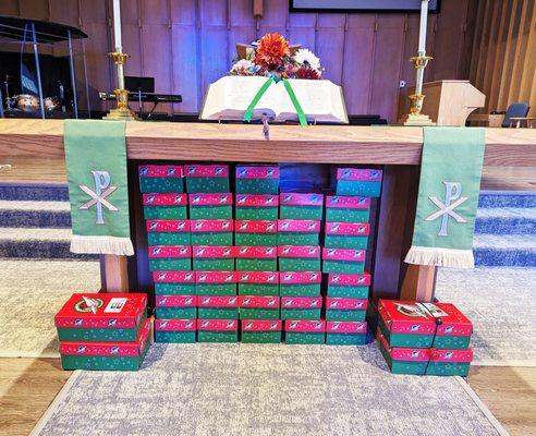 Operation Christmas Child collection