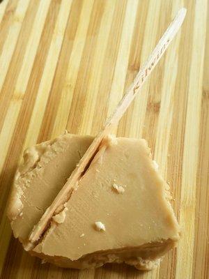 Maple fudge.