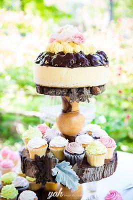 Boston Cream Wedding Cheesecake!