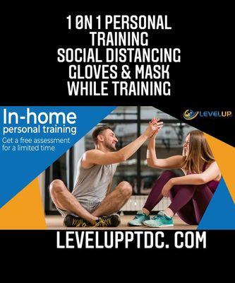 Safe 1to 1 personal training