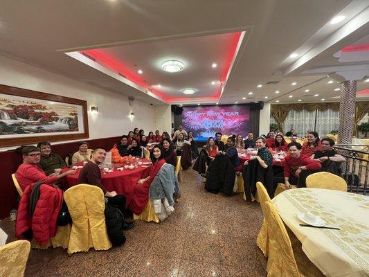 Lunar new year banquet