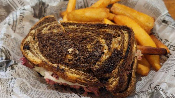 Reuben sandwich is a favorite here!