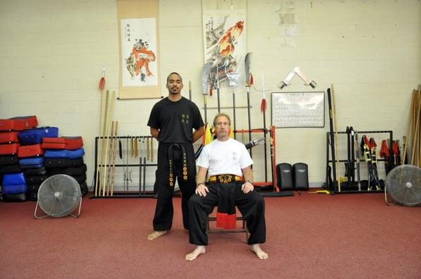 Grand Master Da Shifu McNabney and Shun Shifu Mitchell