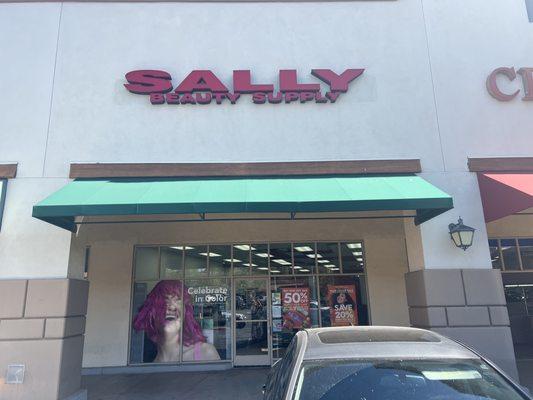 Sally Beauty store front!