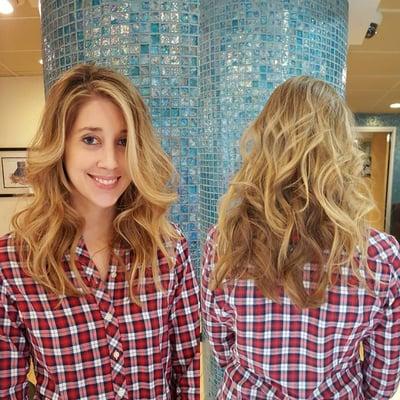 hair color & cut by Todd