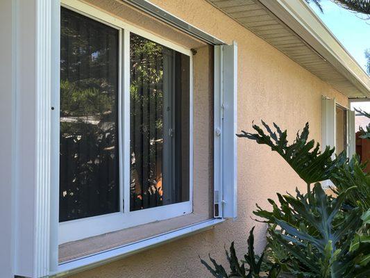 Shutters on north side of our home