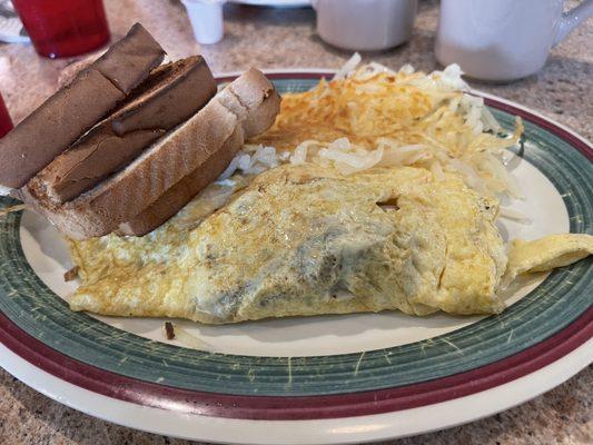 12. Mushroom and Cheese Omelette