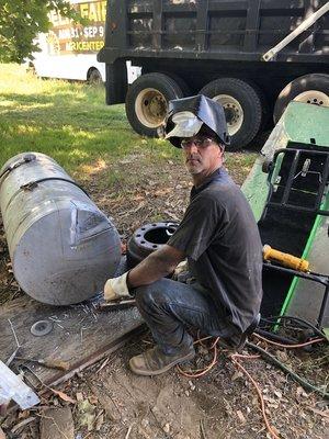 Fuel tank repair