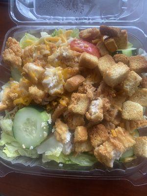 Crispy chicken salad