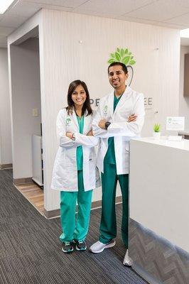 Your Friendly and Gentle Doctors - Dr. Vasa and Dr. Saini