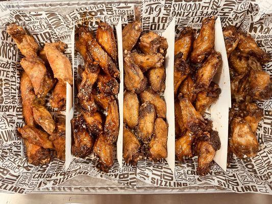 50pc Party Pack Non-Breaded Wings