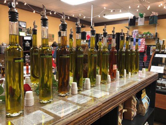 Infused olive oils