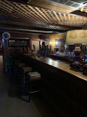 Bar being remolded and serving craft beer