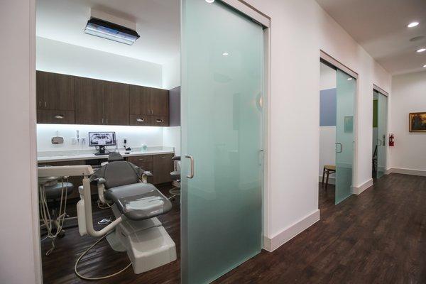 Have a little dental anxiety or just want some privacy during your visit? We have private & open rooms for all our patients' needs.