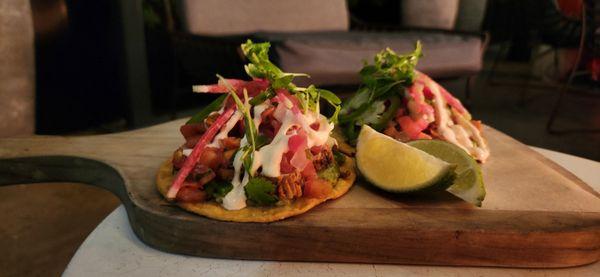 Ahi Tuna Tostadas