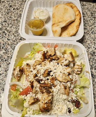 Chicken souvlaki