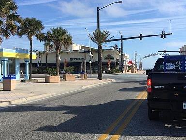 DAYTONA IN Beach Resort were there condos is located at the corner of Speedway Blvd & A1A, next to the sign of The World Most Famous Beach.