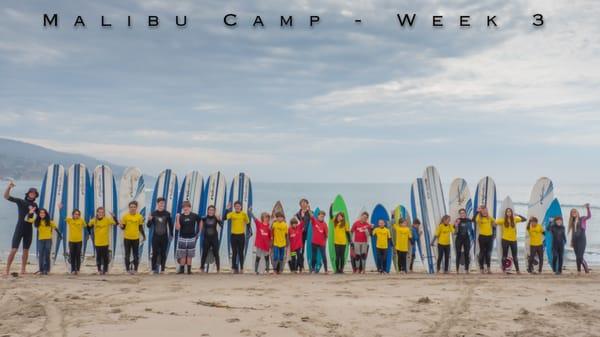 Thank you for a great summer of 2015 Freedom surf camps :)