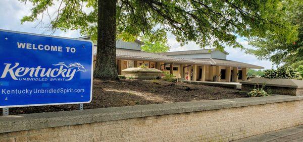 At I-71 Kentucky Welcome Center