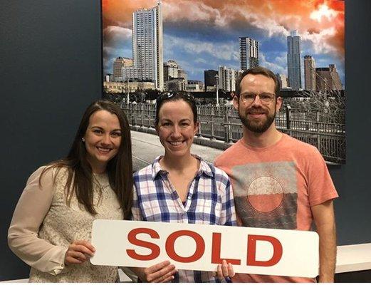 Just sold! These folks just bought their dream home and sold their previous home over asking price with multiple offers!