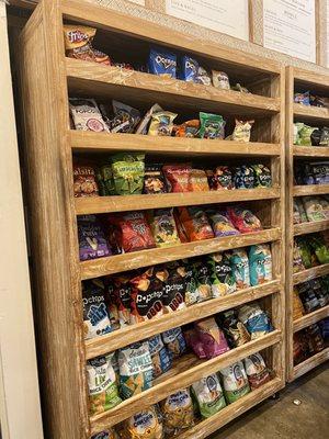 So many snacks to choose from