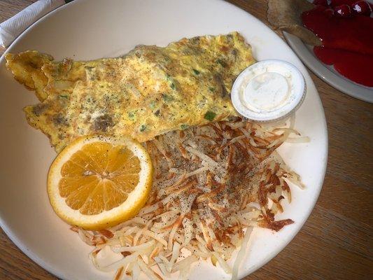 Greek omelette