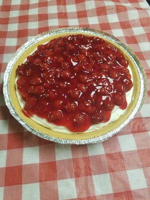 Cherry Cheesecake Pie