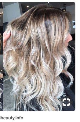 What I asked for originally (ash blonde balayage)