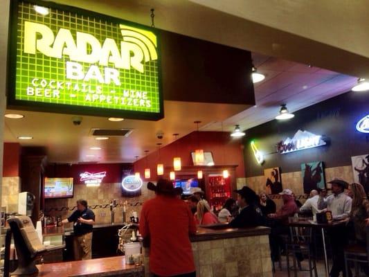 Radar Bar - across from Gate 3