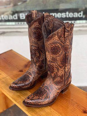 Wildflower snip toe chiseled boot for women